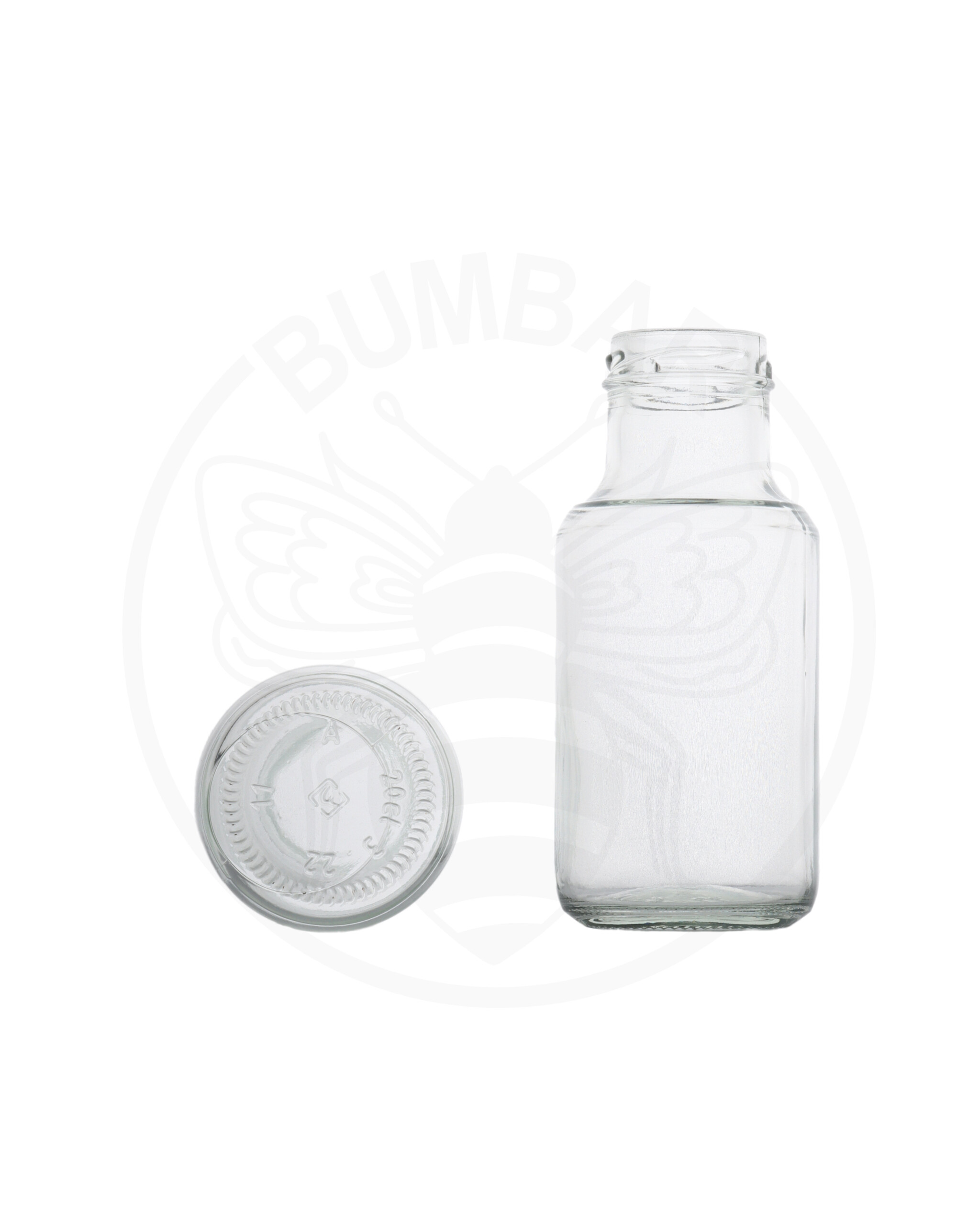 staklena boca Blanca sauce od 200 ml prozirna