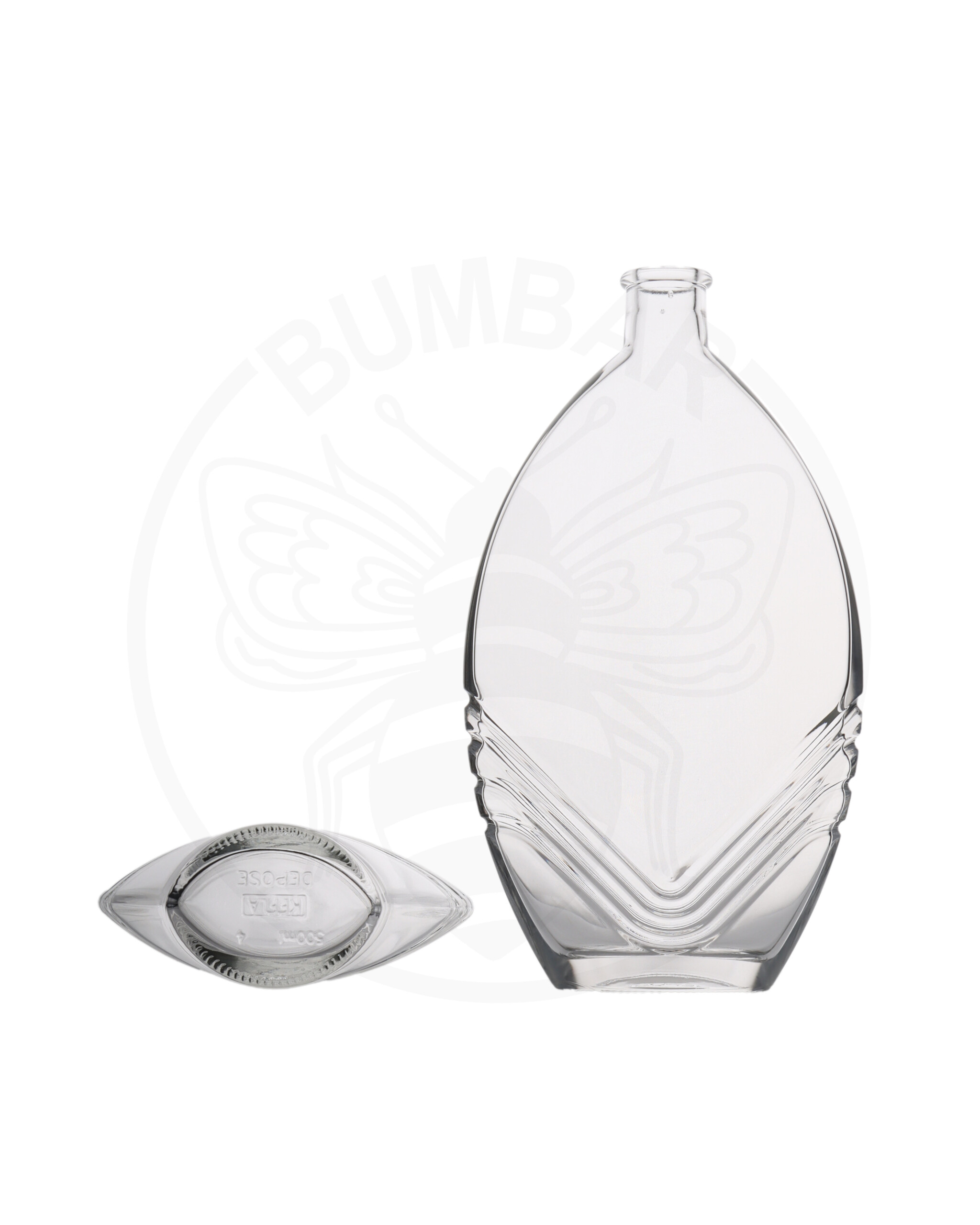 staklena boca Florence od 500 ml prozirna