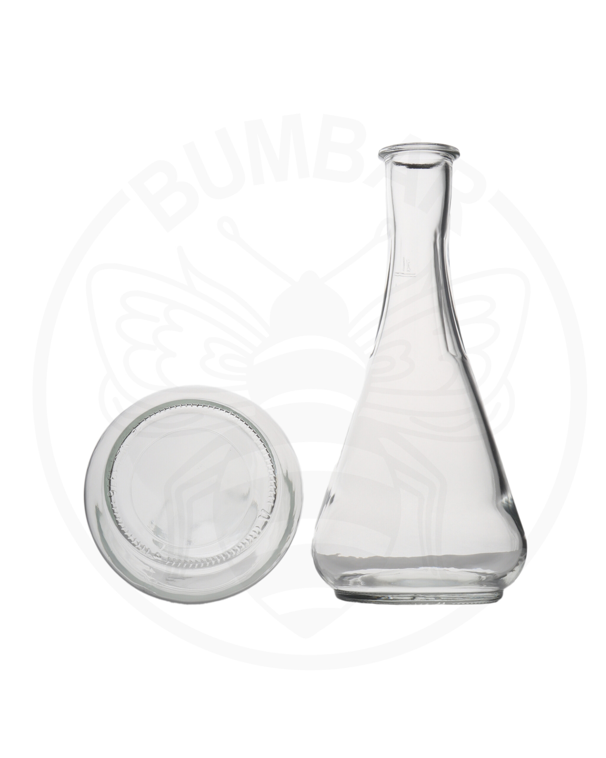 staklena boca Fraklec od 1000 ml prozirna