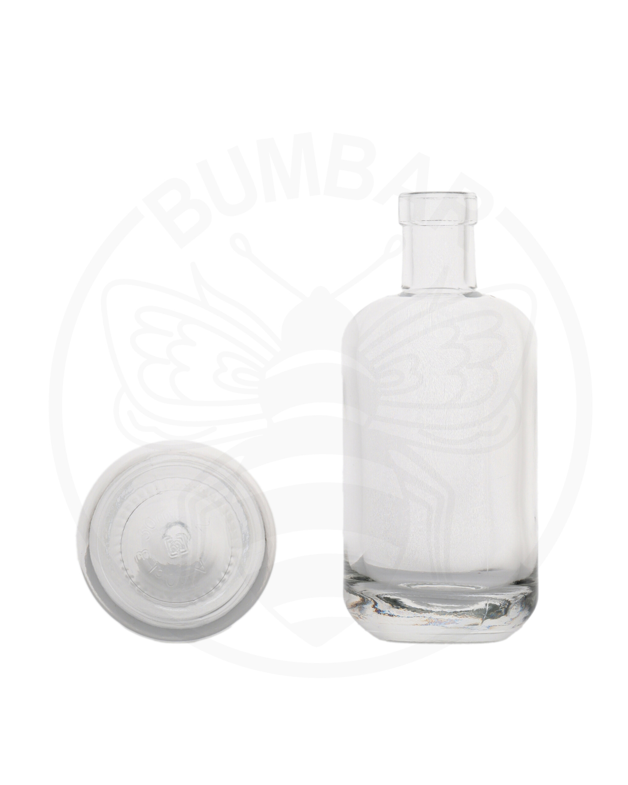 staklena boca Diabolo Pacho od 100 ml prozirna