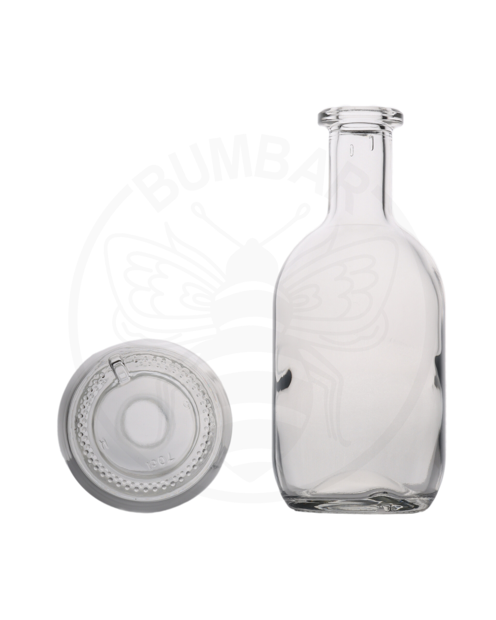 staklena boca Luna od 700 ml prozirna