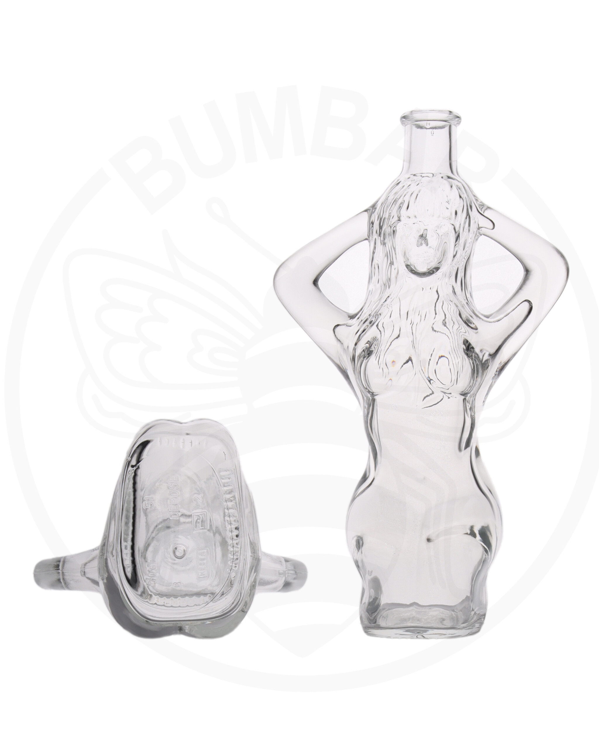 staklena boca Lola od 500 ml prozirna