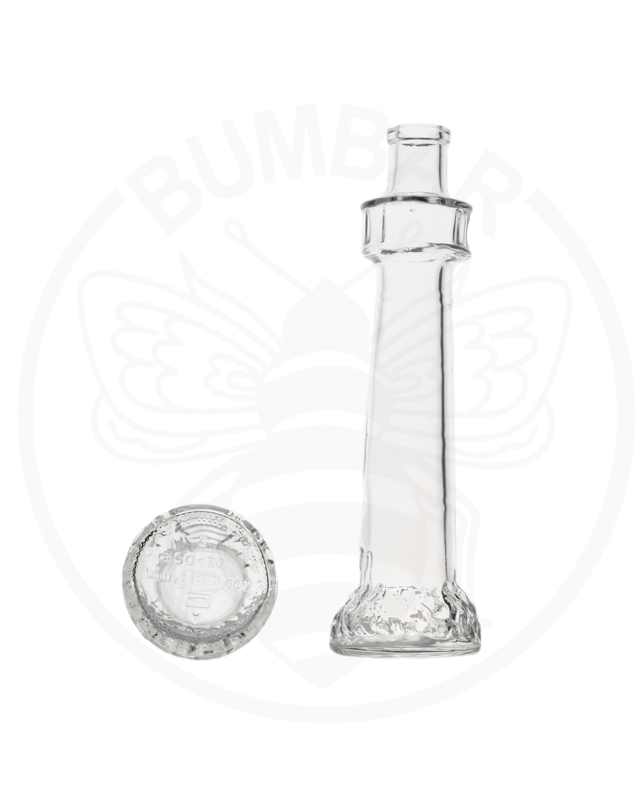 staklena boca Svjetionik u obliku svjetionika od 200 ml prozirna