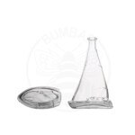 staklena boca Jedrilica oblika jedrilice od 350 ml prozirna