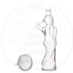 staklena boca Sirena oblika sirene od 500 ml prozirna