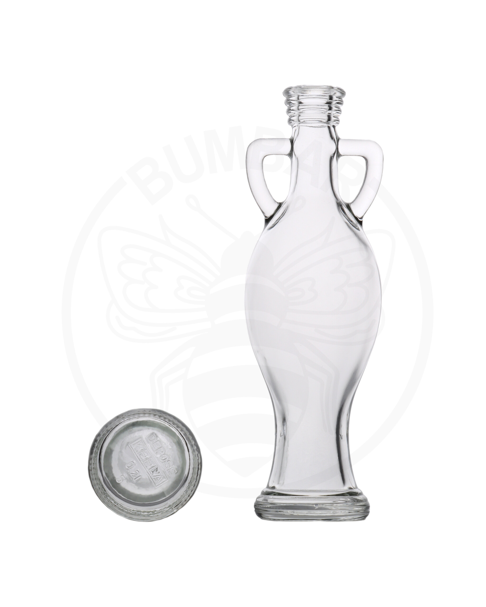 staklena boca Amphore od 200 ml prozirna