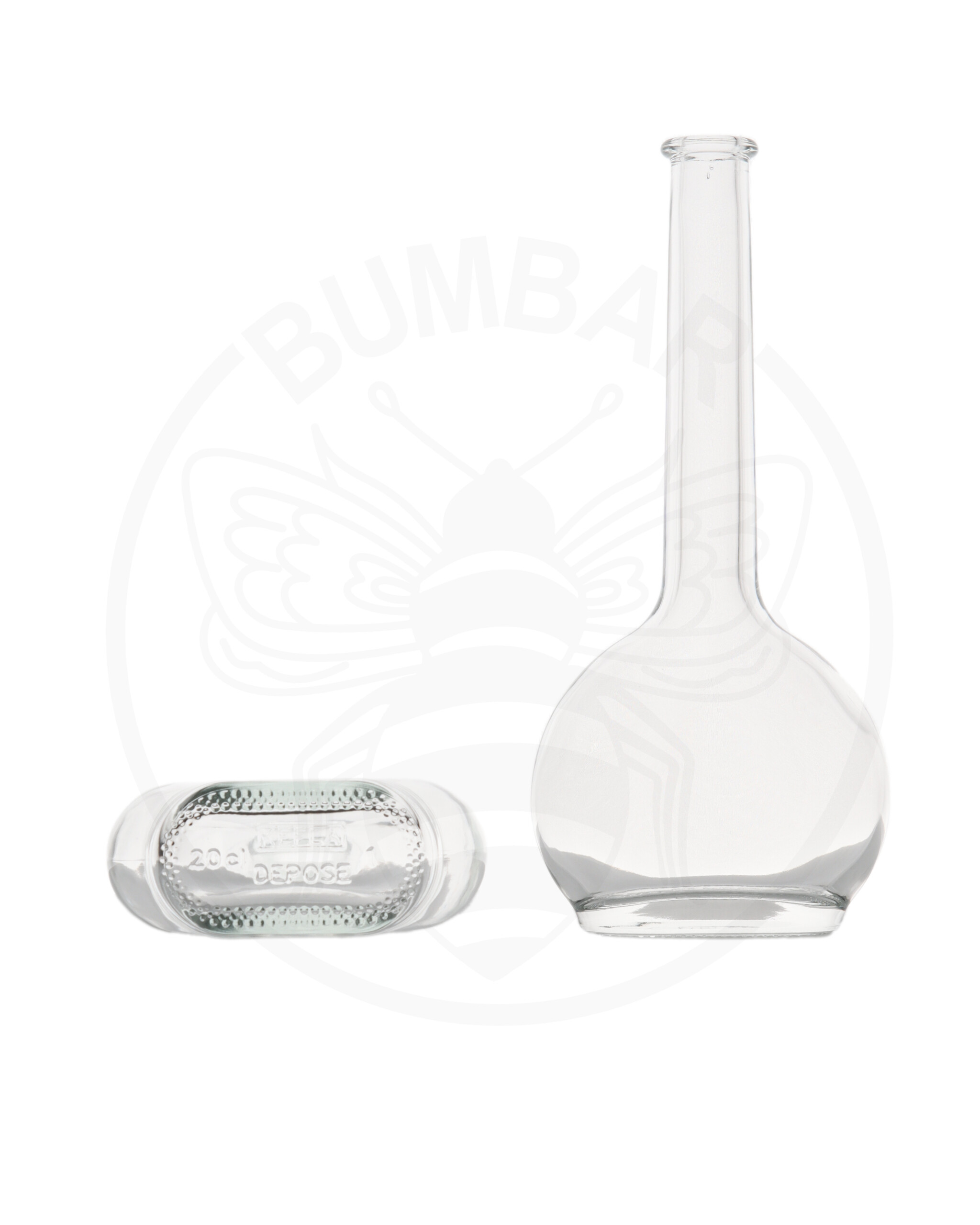 staklena boca Contessa od 200 ml prozirna