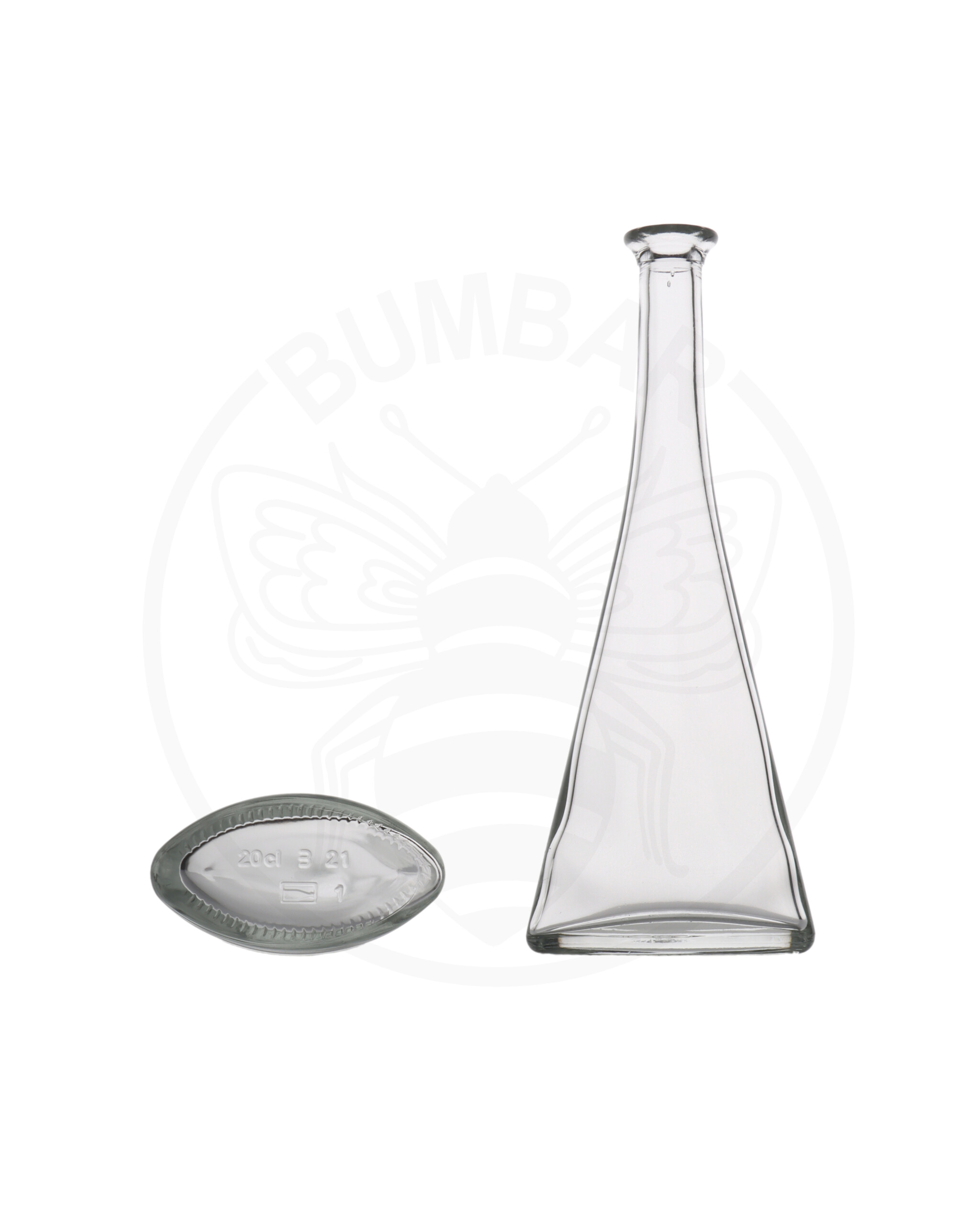 staklena boca Preludio od 200 ml prozirna