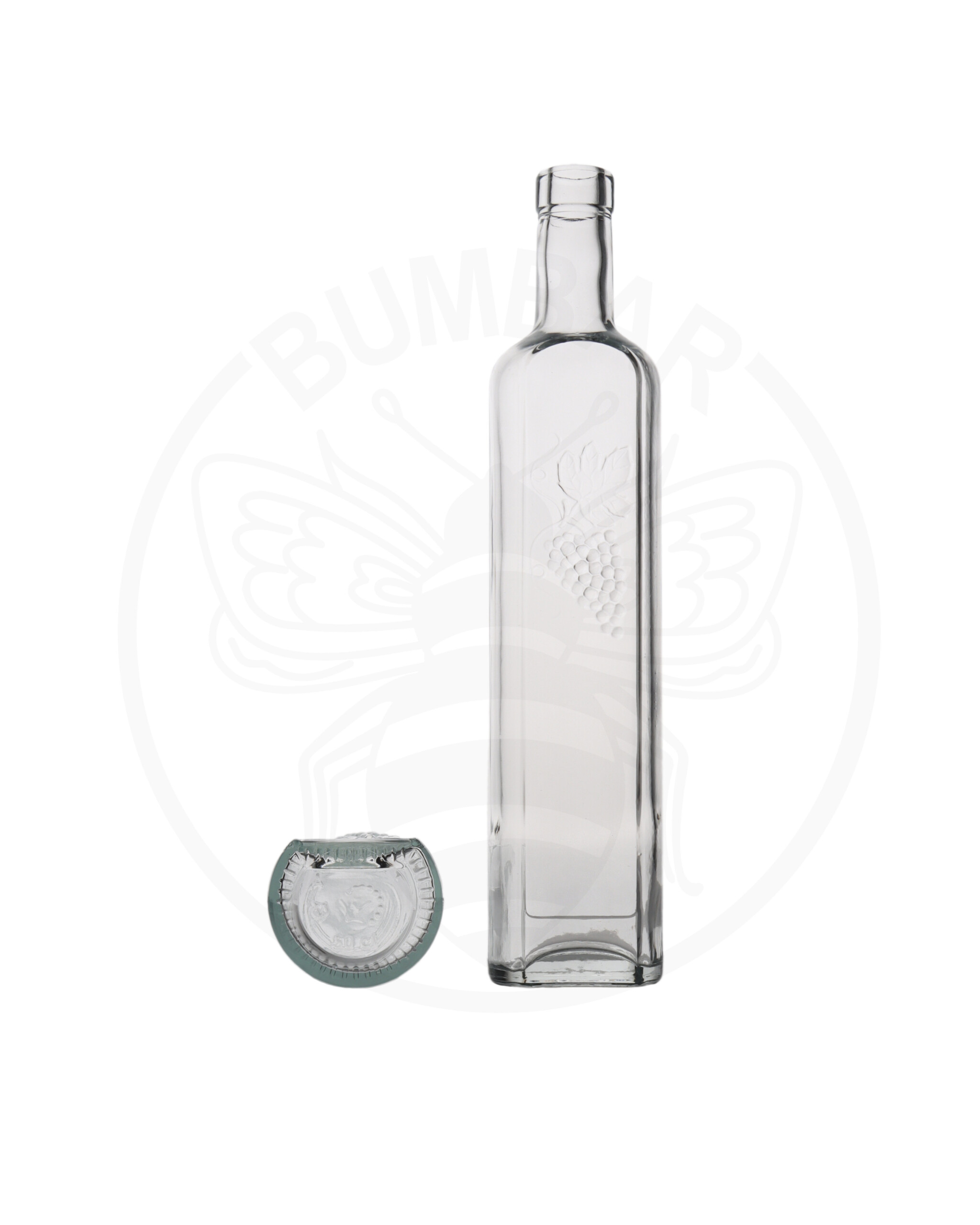 staklena boca Sfiziosa grappolo od 500 ml prozirna