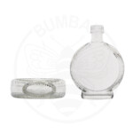 staklena boca Čutura oblika čuture od 100 ml prozirna