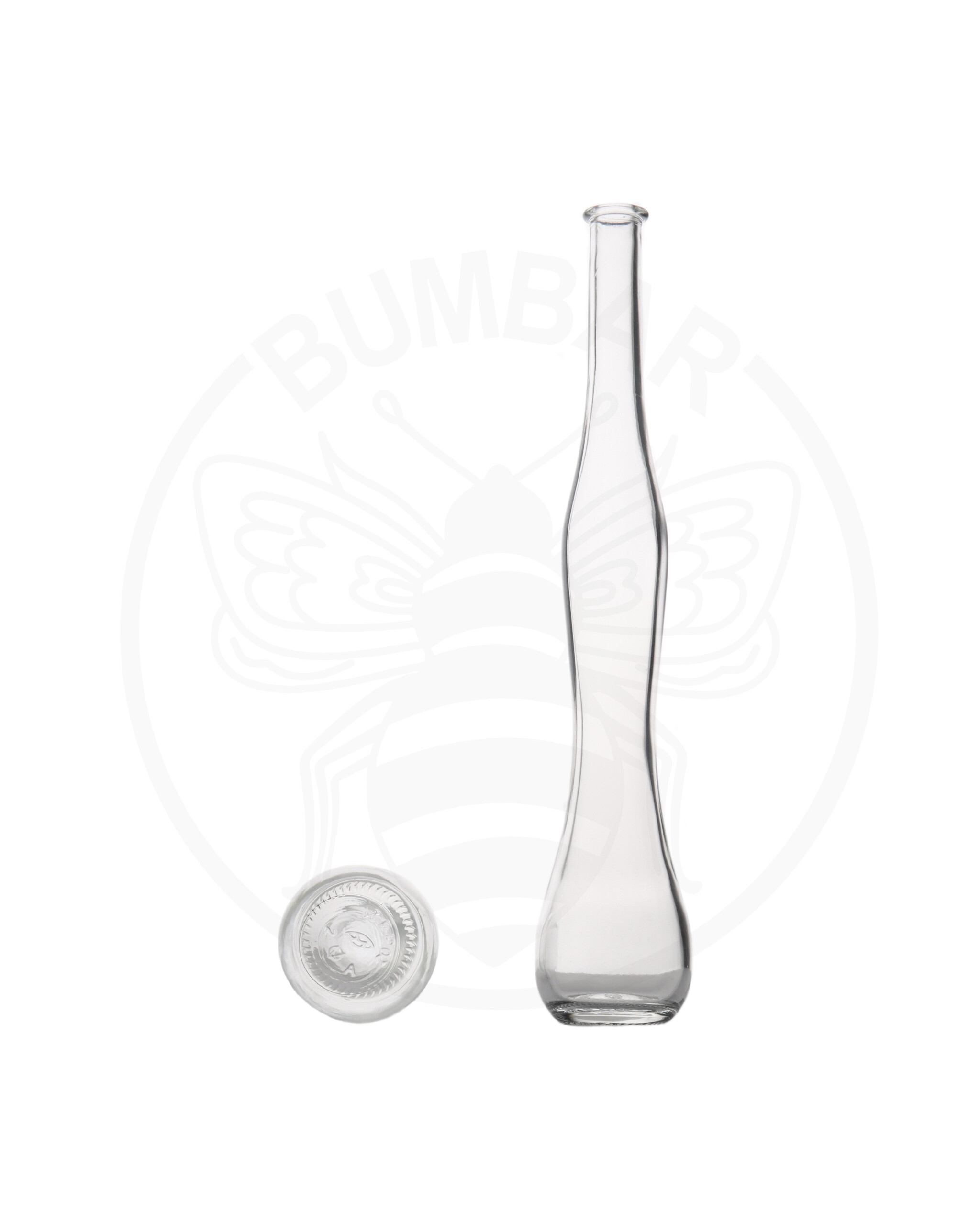 staklena boca Sagomata od 200 ml prozirna