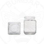 staklenka Liguria quadro od 212 ml prozirna