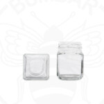 staklenka Liguria (quadro) od 106 ml prozirna