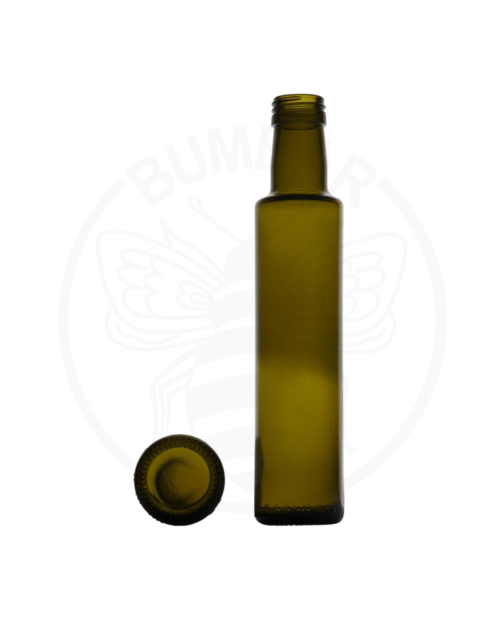 staklena boca Dorica od 250 ml tamna