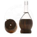 staklena boca Fiasco opletena od 500 ml prozirna