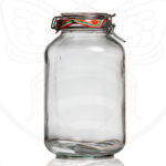 staklenka Fido od 4000 ml prozirna sa zatvaračem