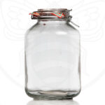 staklenka Fido od 5000 ml prozirna sa zatvaračem