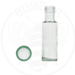 staklena boca Dorica od 100 ml prozirna sa širokim grlom