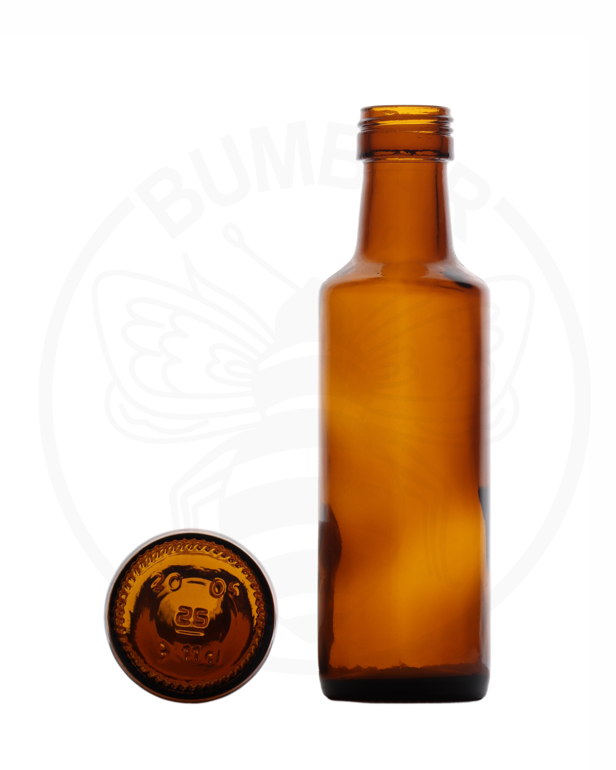 staklena boca Dorica od 100 ml tamna