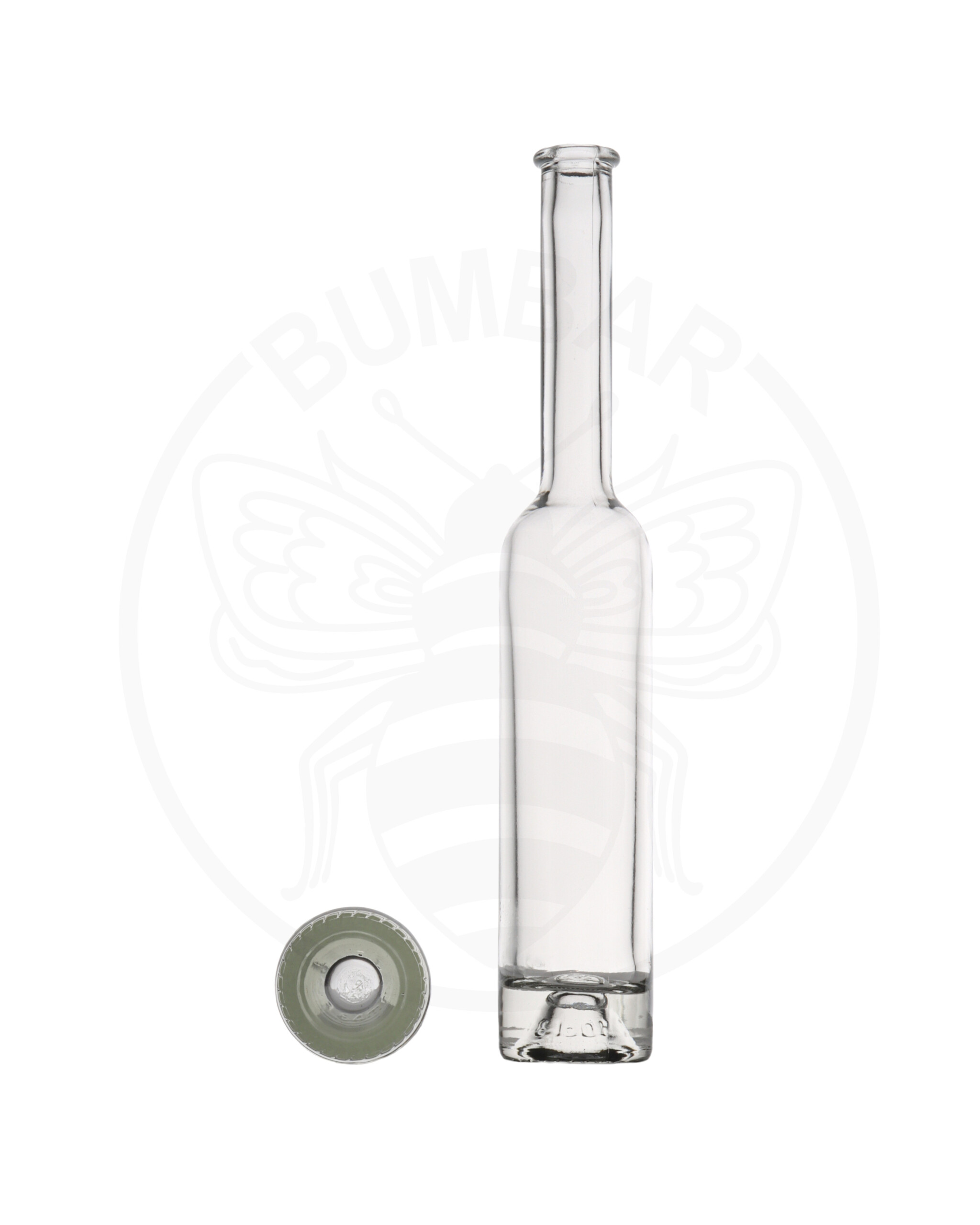 staklena boca Platin od 100 ml prozirna