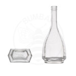 staklena boca Magnolia od 500 ml prozirna