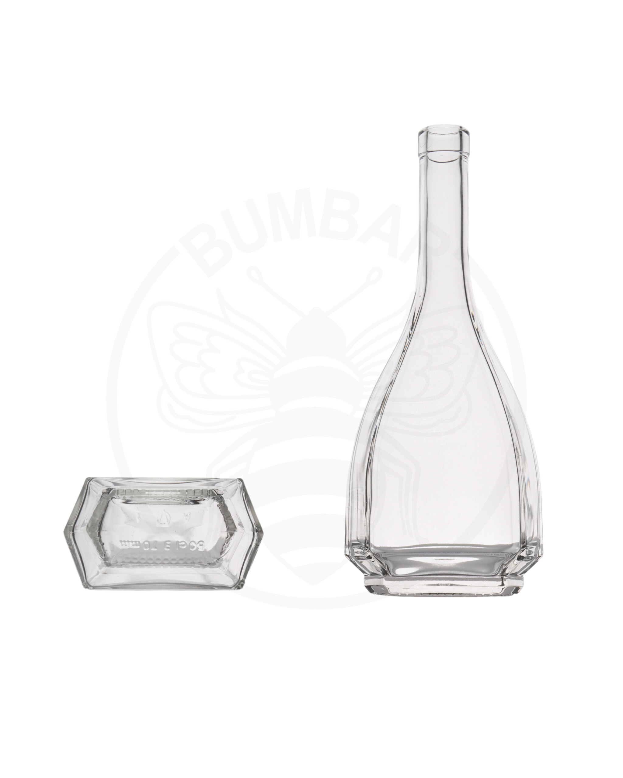 staklena boca Magnolia od 500 ml prozirna