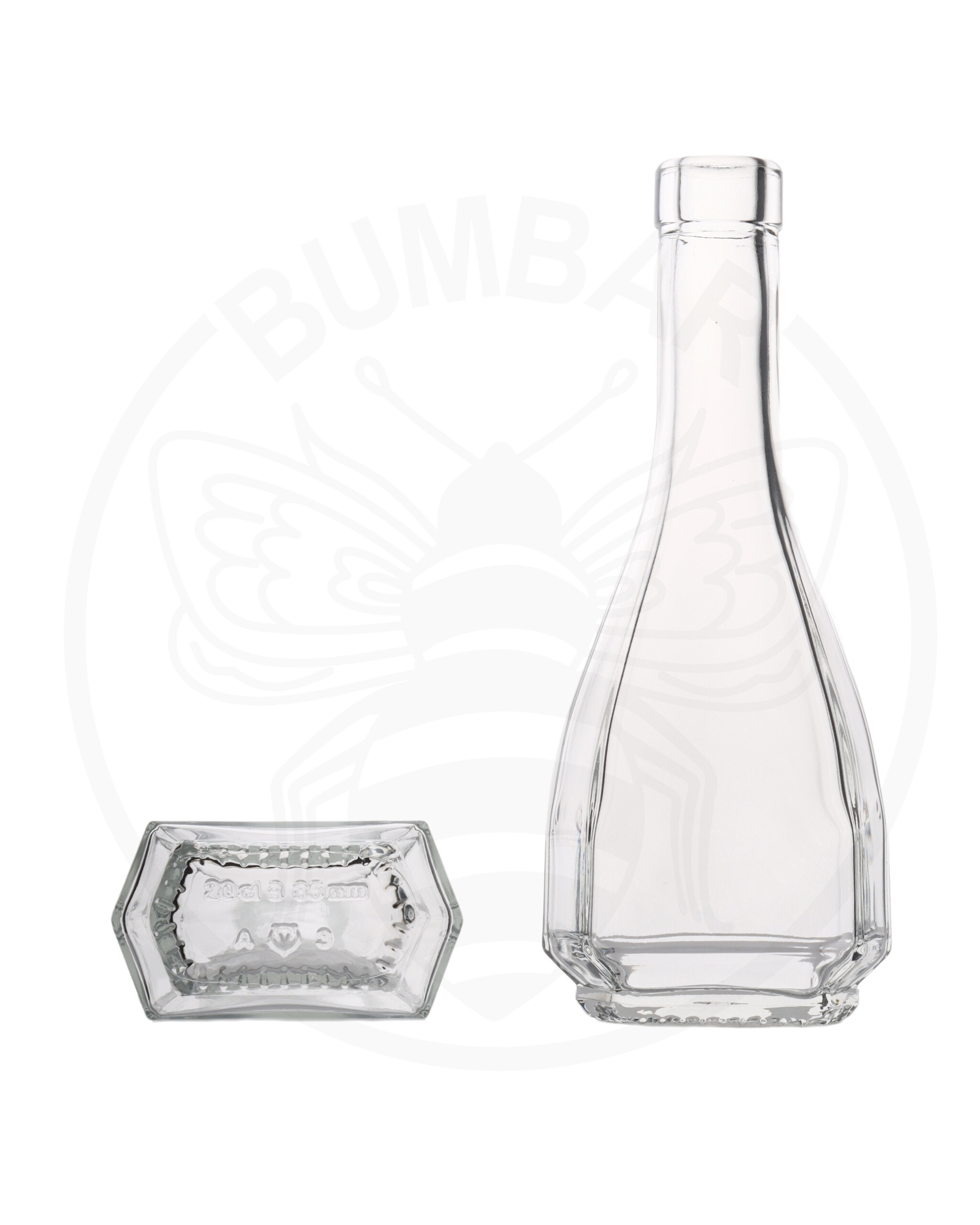 staklena boca Magnolia od 200 lm prozirna