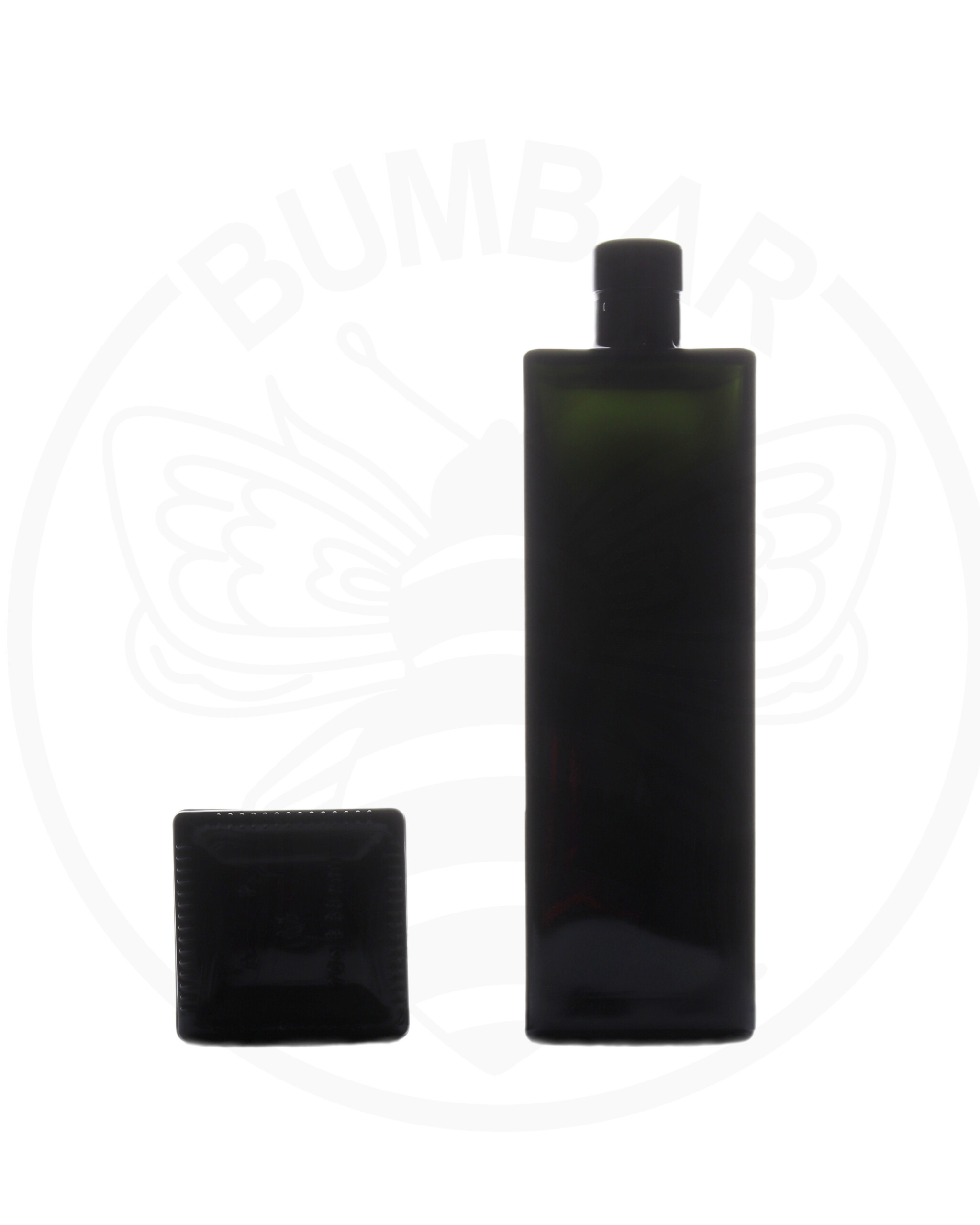 staklena boca Quadra giulia od 700 ml tamna