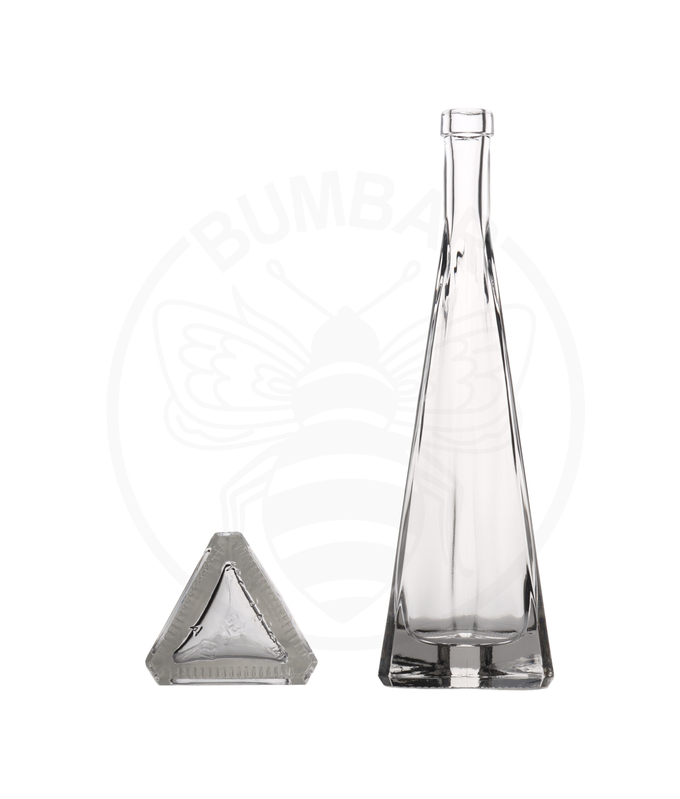 staklena boca Palazzo od 100 ml prozirna