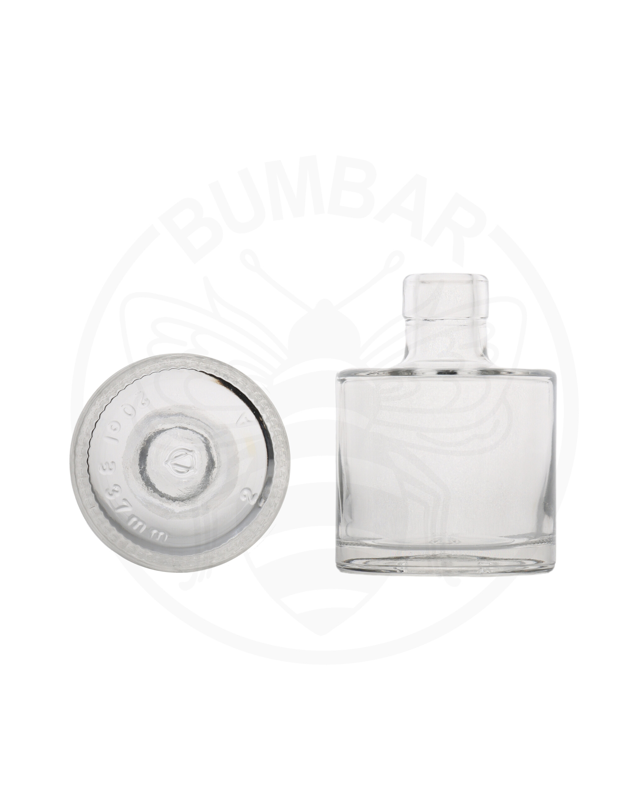 staklena boca Vanessa od 200 ml prozirna