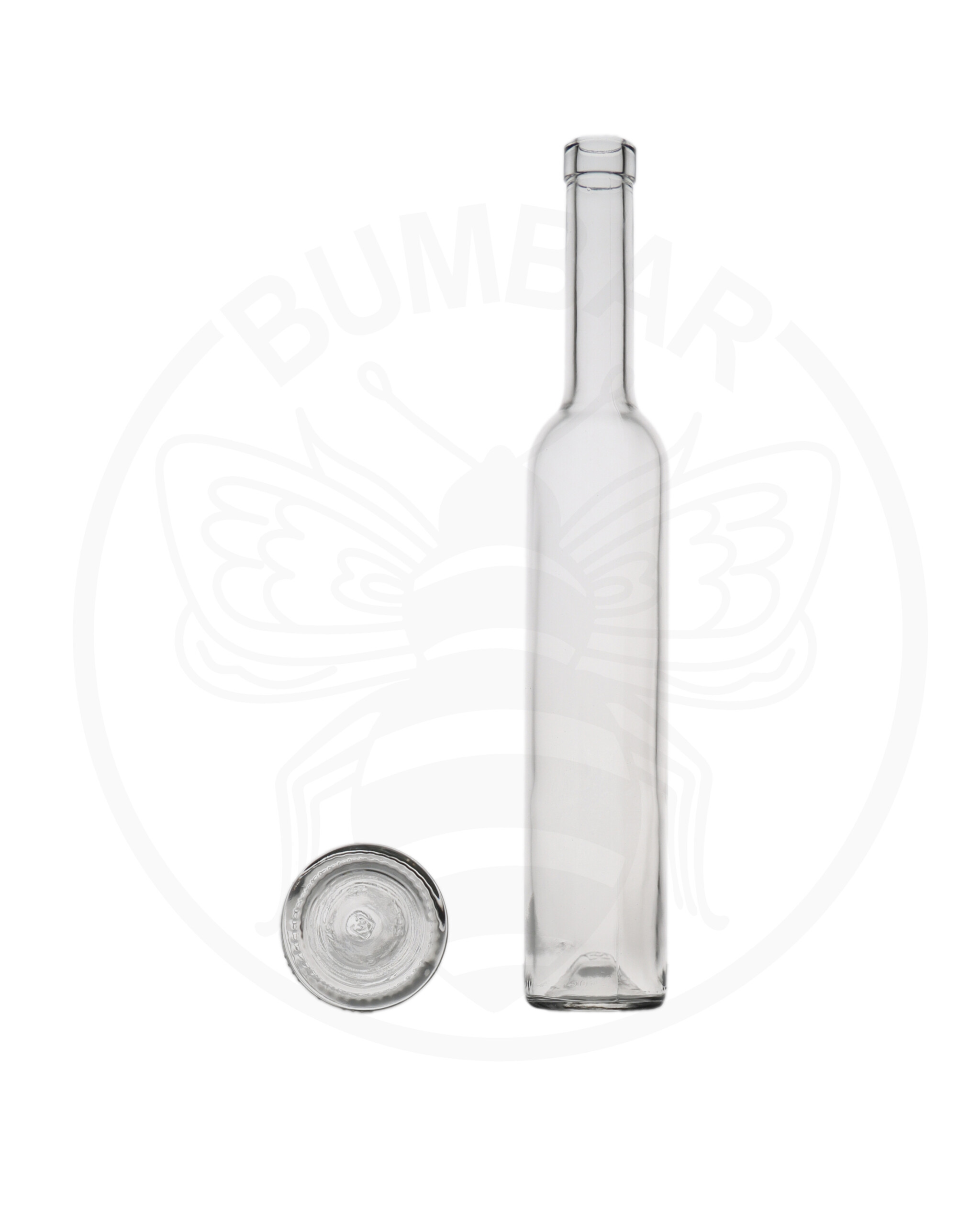 staklena boca Futura light od 375 ml prozirna