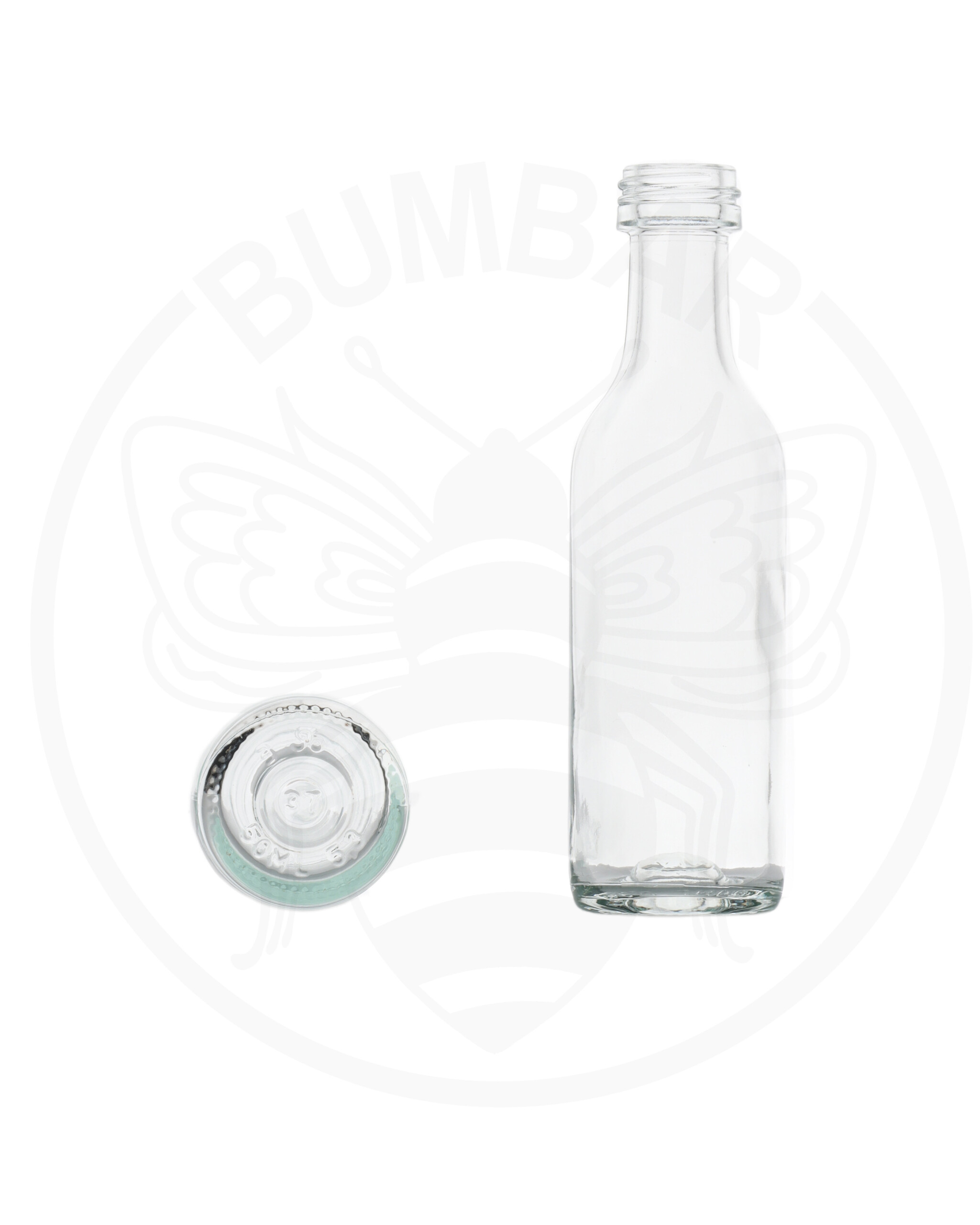 staklena boca Sto cilindrična od 50 ml prozirna