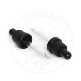 Čep za bocu 30 ml - pipeta crna