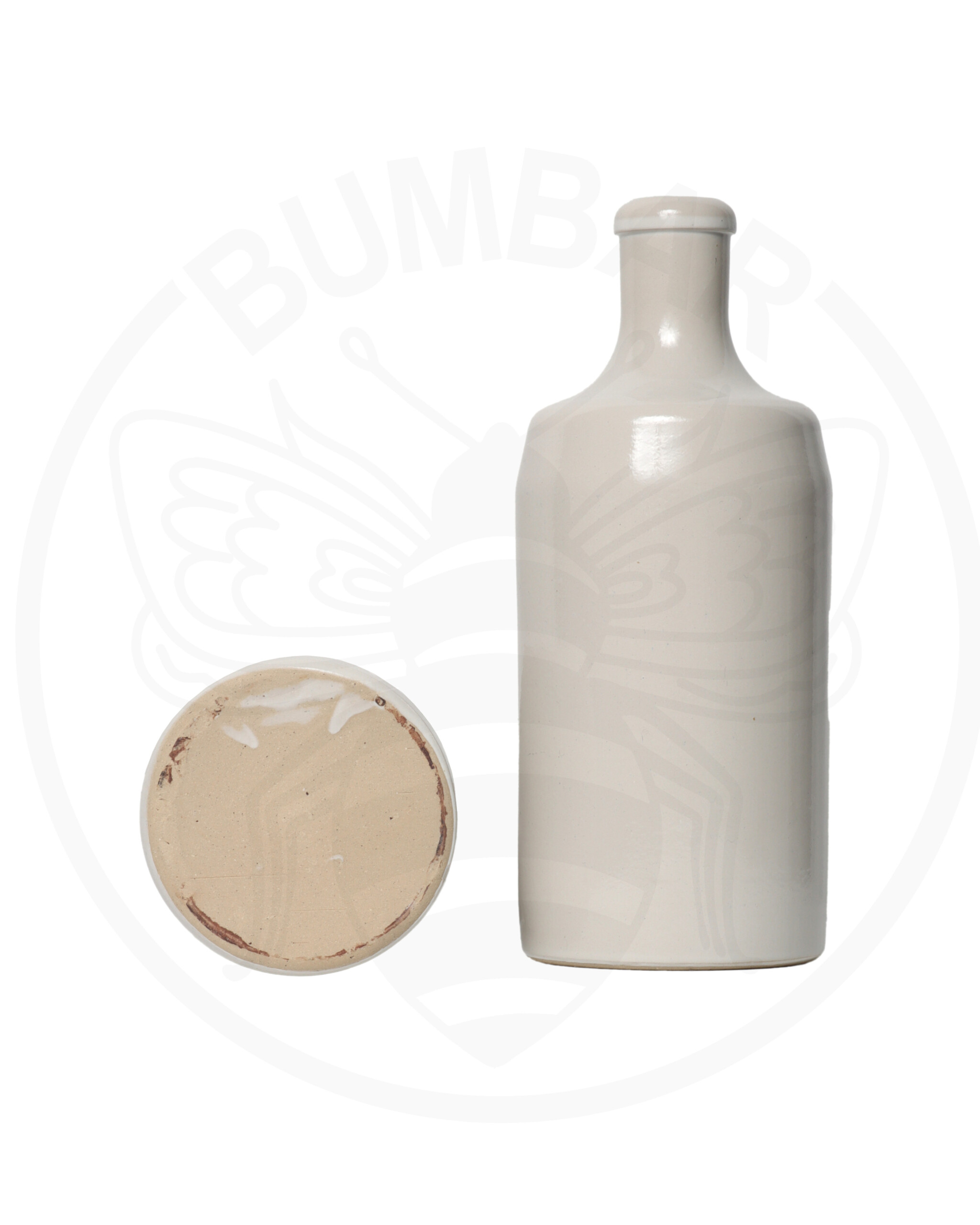 keramička boca Calvados od 700 ml glazirana svijetla