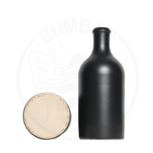 Keramička boca wine 500 ml glazirana crna