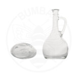 staklena boca Giulia od 100 ml prozirna oblika vrča