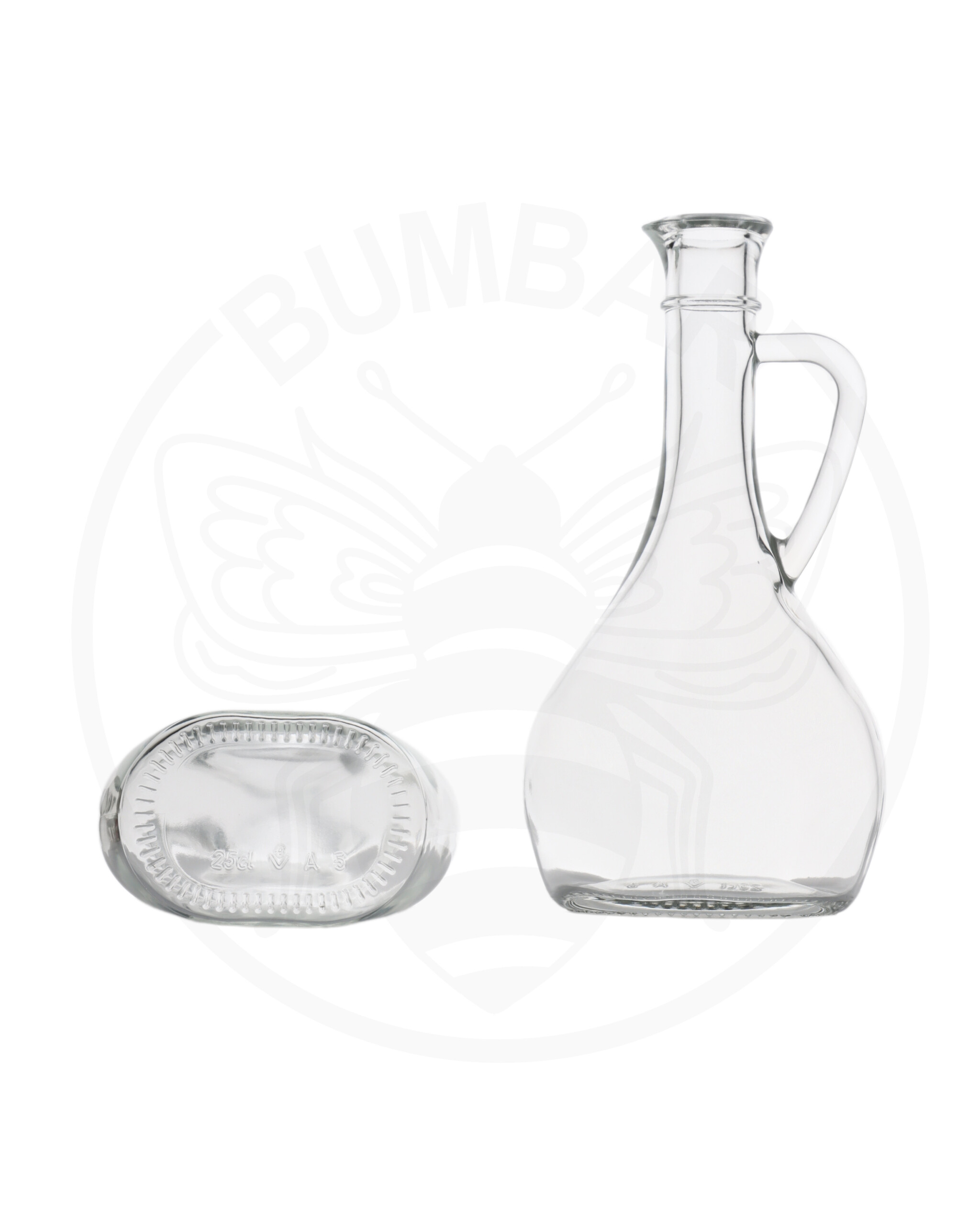 staklena boca Giulia od 250 ml prozirna