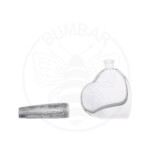 staklena boca Passion oblika srca od 100 ml prozirna