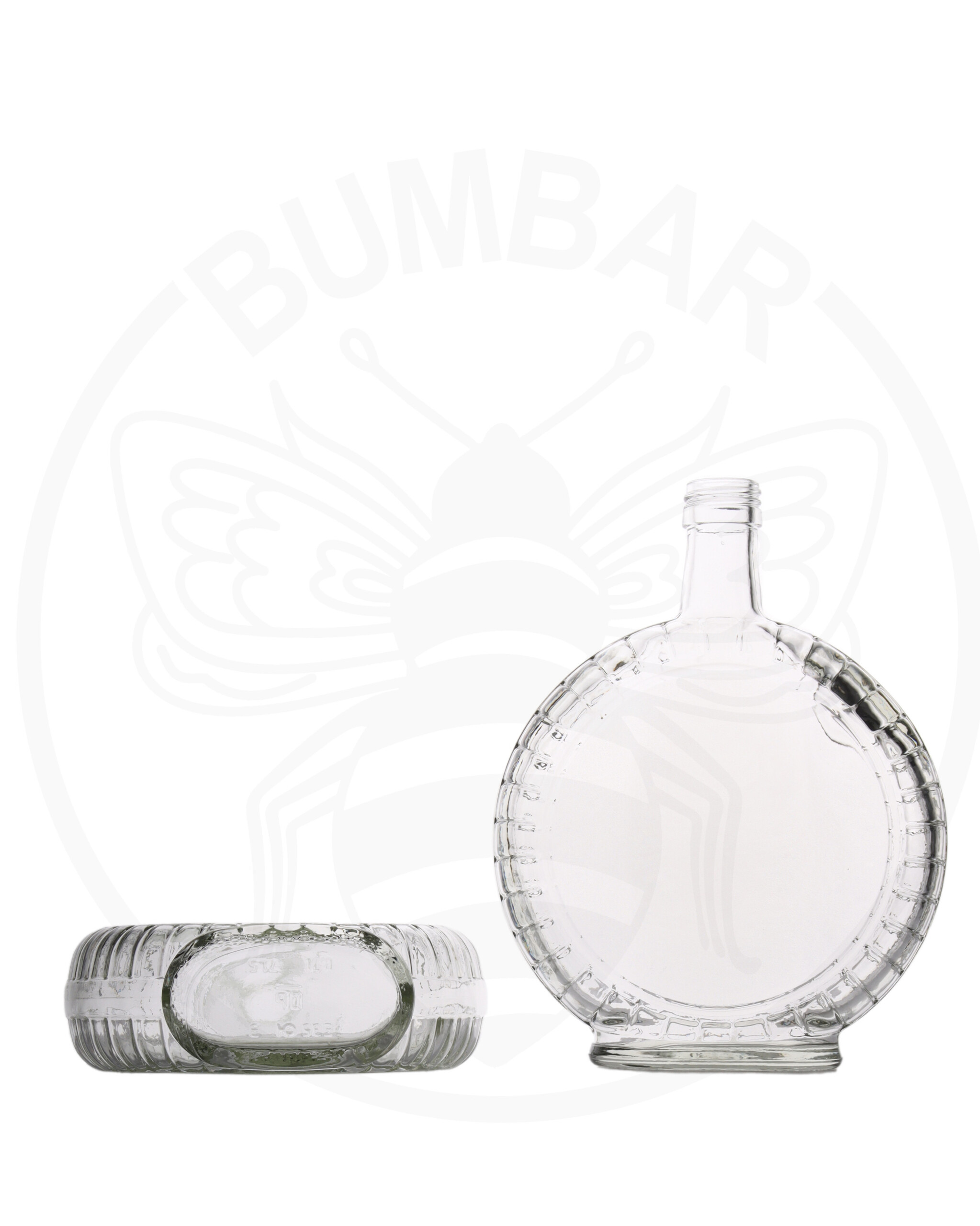 staklena boca Čutura oblika čuture od 700 ml prozirna