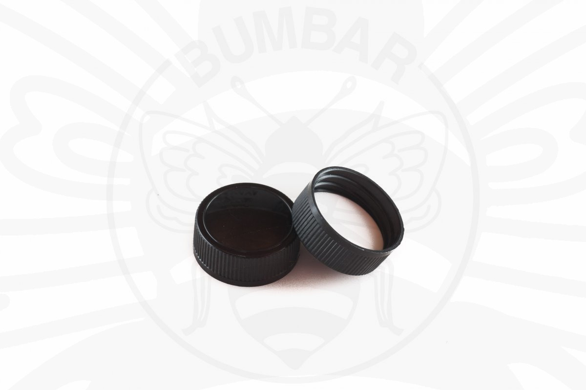 plastični zatvarač 31,5 mm crni