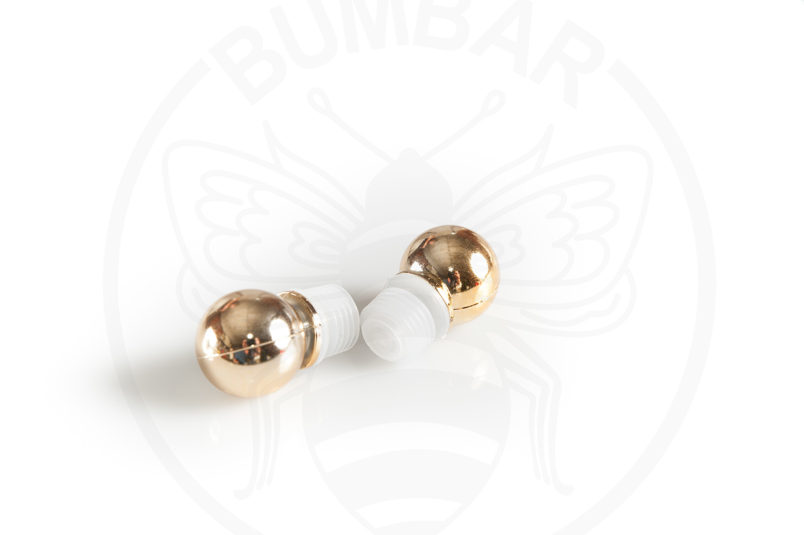 plastični čep 30/20 zlatni ukrasni