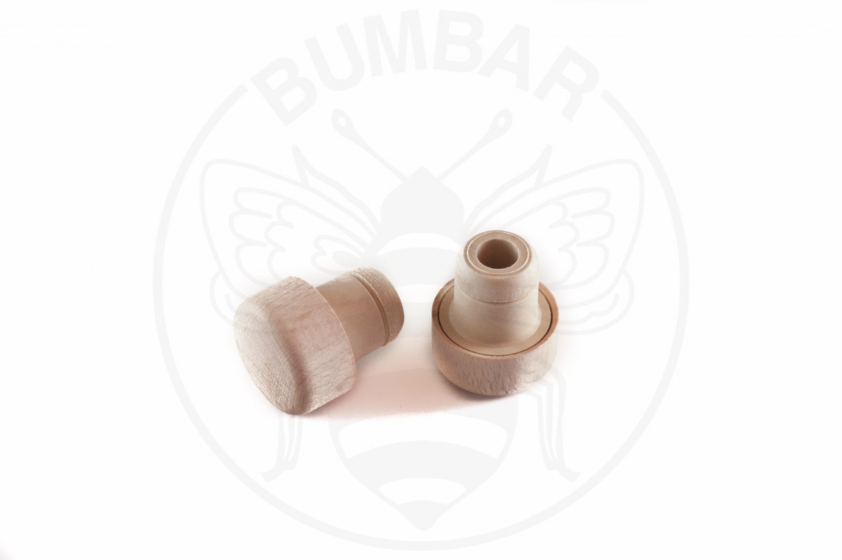 sintetski čep IC s dozatorom drveni