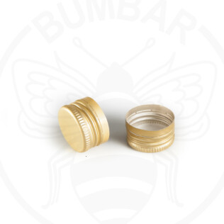 Aluminijski zatvarač 31,5×18 zlatni navoj