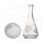 staklena boca Fraklec grozd s utisnutim grozdom od 1000 ml prozirna