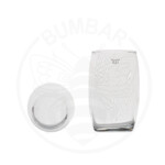 staklena čaša od 200 ml prozirna