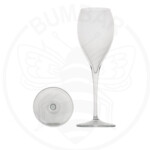 staklena čaša na stalku Flute riviera od 160 ml prozirna