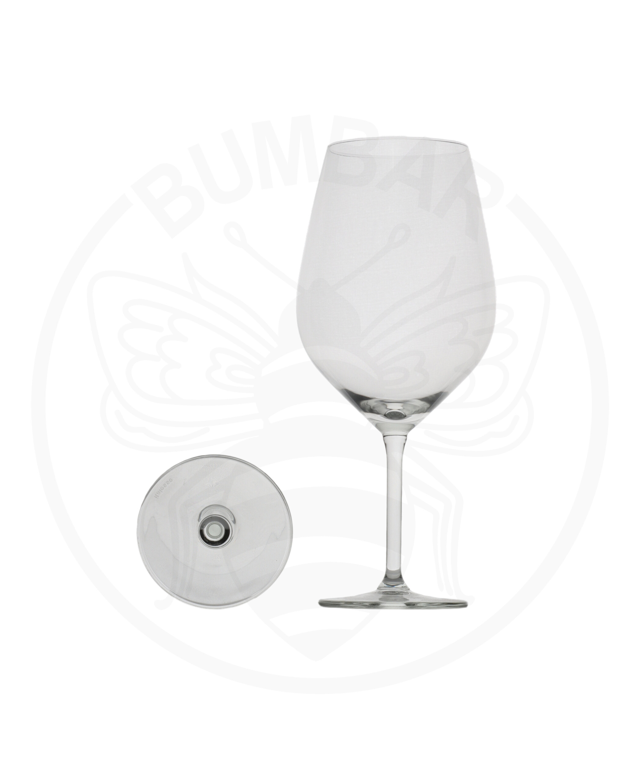 staklena čaša na stalku Easy big od 760 ml prozirna