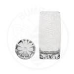 staklena čaša za sok Sylvana od 375ml prozirna