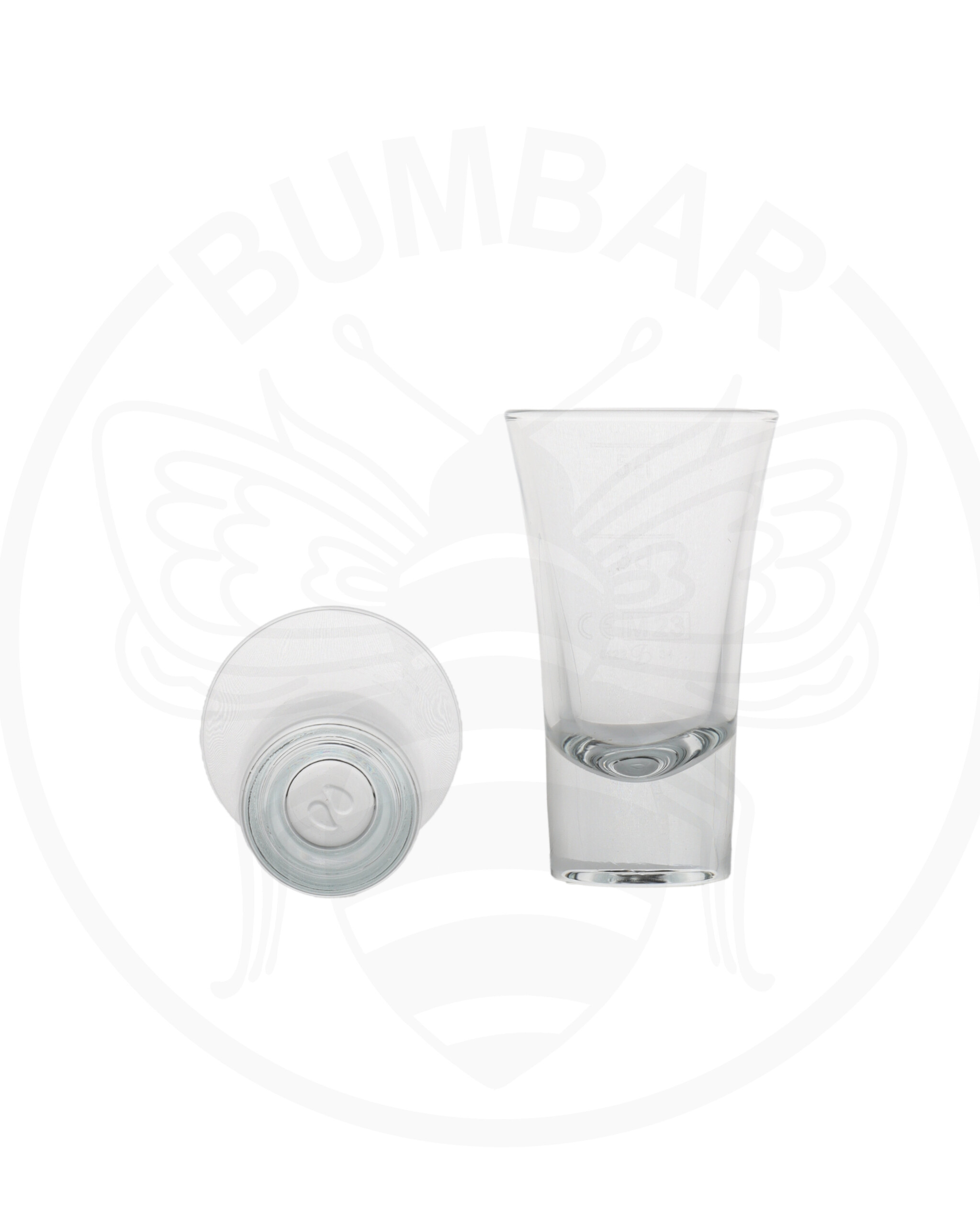 staklena čaša Boston shots od 60 ml prozirna