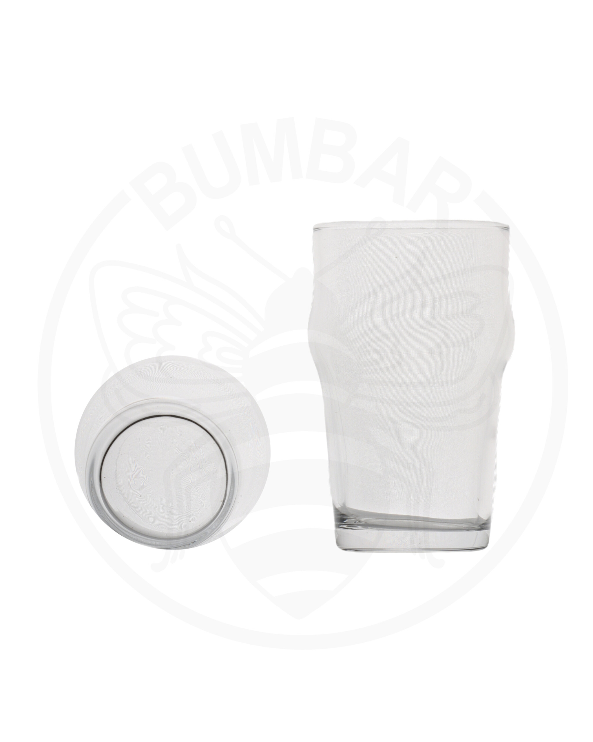 staklena čaša za pivo Nonic od 280 ml prozirna